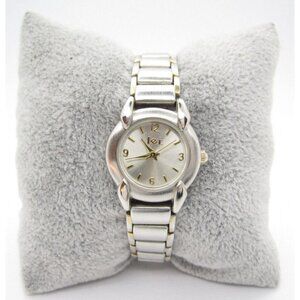 Women's L.E.I Quartz WR Analog 24mm Dial Causal Round Watch (E636)